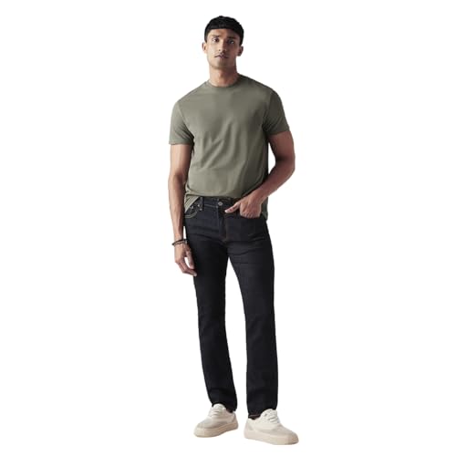 Levi's Men's 511 Black Slim Fit Mid Rise Jeans