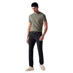 Levi's Men's 511 Black Slim Fit Mid Rise Jeans