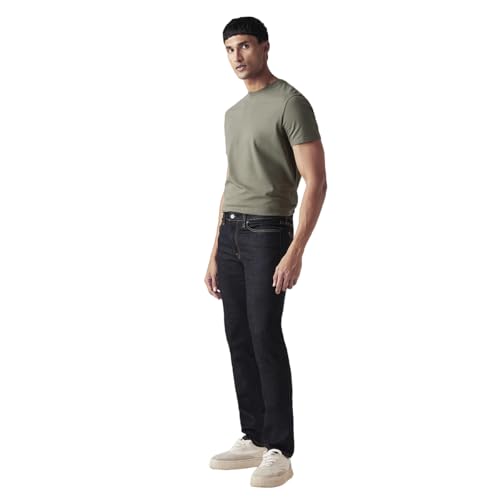 Levi's Men's 511 Black Slim Fit Mid Rise Jeans