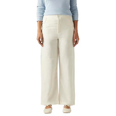 Levi's Women's Off-White Loose Fit High Rise Joggers