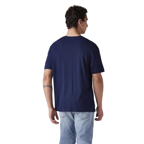 Men's Logo Printed Regular Fit T-Shirt