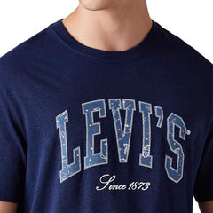 Men's Logo Printed Regular Fit T-Shirt