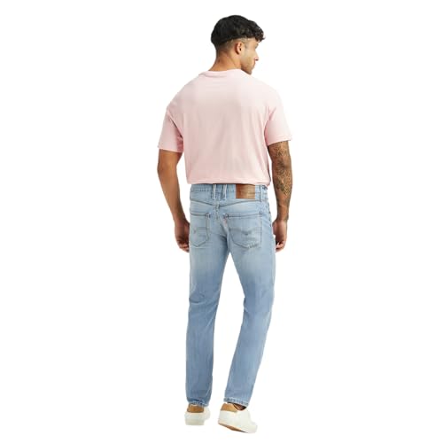 Levi's Men's 511 Light-Blue Slim Fit Mid Rise Jeans