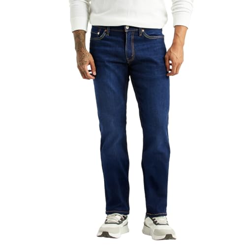Levi's Men's 511 Dark-Blue Slim Fit Mid Rise Jeans
