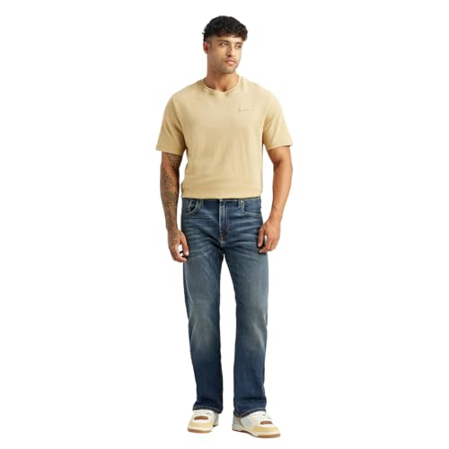 Levi's Men's 517 Blue Bootcut Mid Rise Jeans