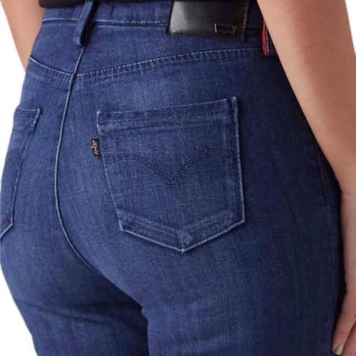 Women's 725 Blue Bootcut Fit High Rise Redloop Jeans