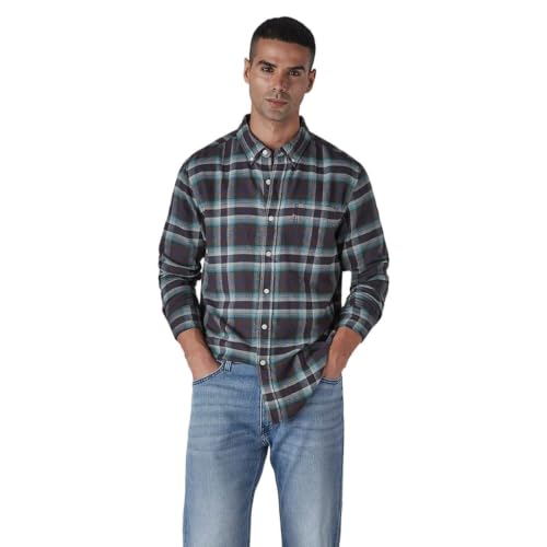 Levi's Men's Checkered Slim Fit Flannel Shirt Multicolor