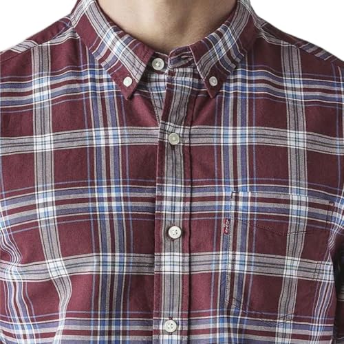 Levi's Men's Checkered Slim Fit Oxford Shirt