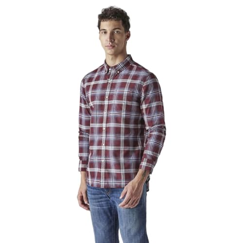 Levi's Men's Checkered Slim Fit Oxford Shirt