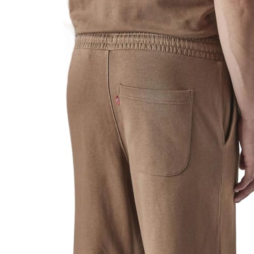 Levi's Men's Regular Fit Mid Rise Joggers Brown
