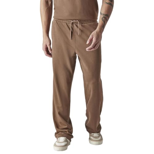 Levi's Men's Regular Fit Mid Rise Joggers Brown