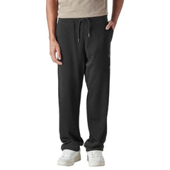 Levi's Men's Black Regular Fit Mid Rise Joggers