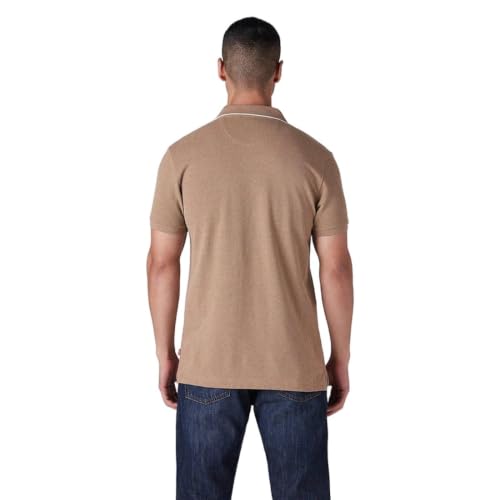 Levi's Men's Solid Tan Polo T-Shirt