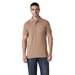 Levi's Men's Solid Tan Polo T-Shirt