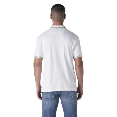 Levi's Mens Solid White Raglan Sleeve Shirt