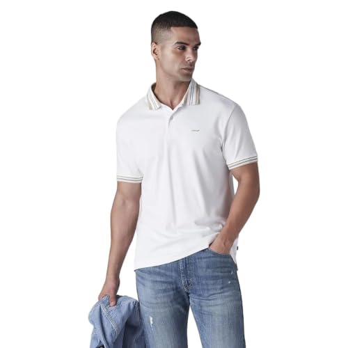 Levi's Mens Solid White Raglan Sleeve Shirt