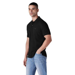 Levi's Men's Solid Black Polo T-Shirt