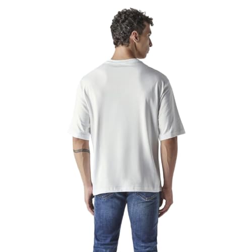 Levi's Men's Graphic Print Regular Fit Jersey T-Shirt White