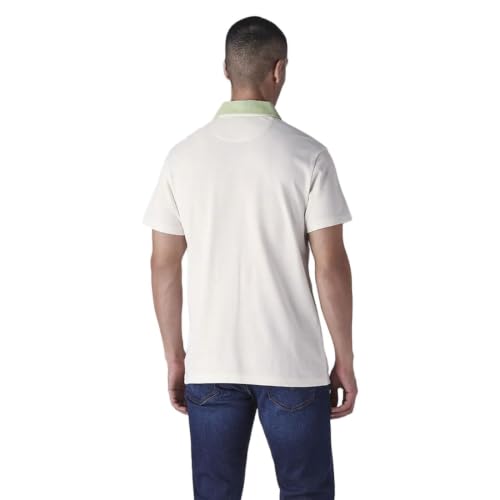 Levi's Mens Color-Block Off-White Raglan Sleeve Shirt