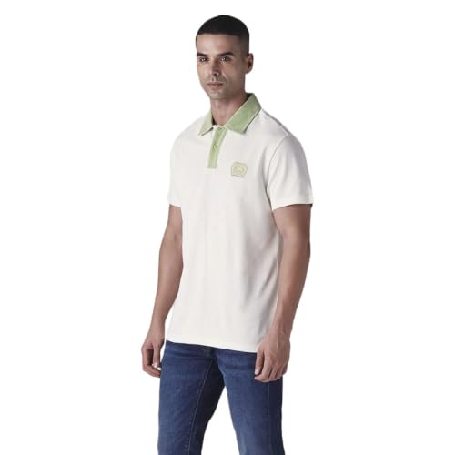 Levi's Mens Color-Block Off-White Raglan Sleeve Shirt