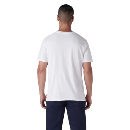 Levi's Men's Solid Slim Fit Jersey T-Shirt White