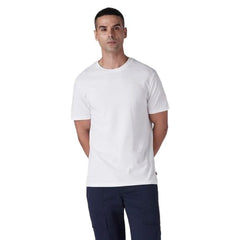 Levi's Men's Solid Slim Fit Jersey T-Shirt White