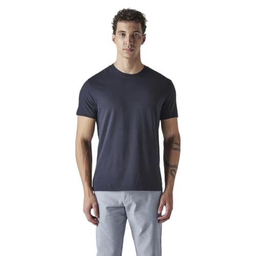 Levi's Men's Solid Slim Fit Jersey T-Shirt Navy