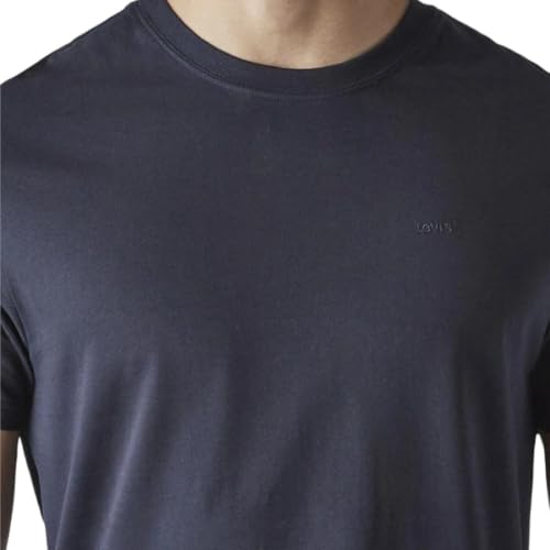 Levi's Men's Solid Slim Fit Jersey T-Shirt Navy