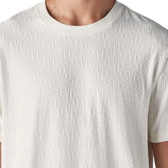 Levi's Men's Textured Regular Fit Pique T-Shirt White