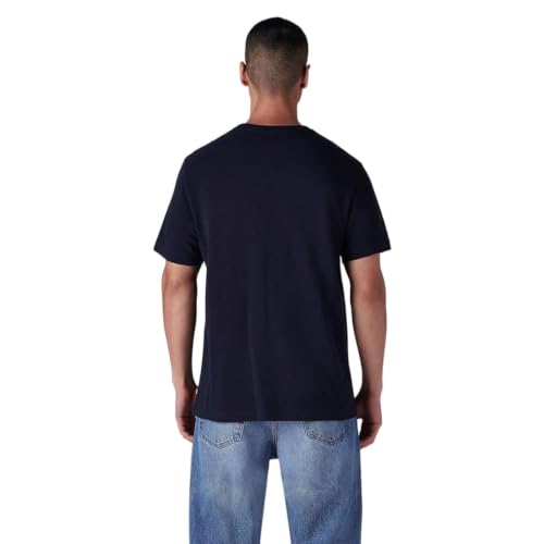 Levi's Men's Knitted Regular Fit Pique T-Shirt Navy