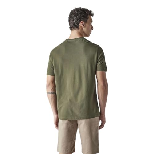 Levi's Men's Knitted Regular Fit Pique T-Shirt Olive