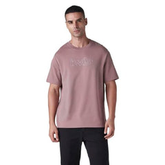 Levi's Men's Logo Printed Regular Fit Interlock T-Shirt Light-Brown