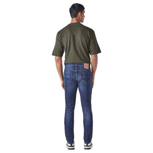 Levi's Men's 511 Blue Slim Fit Mid Rise Kooltex Jeans