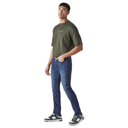 Levi's Men's 511 Blue Slim Fit Mid Rise Kooltex Jeans