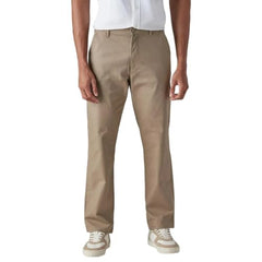 Levi's Men's Khaki Authentic Relaxed Fit Mid Rise Chinos