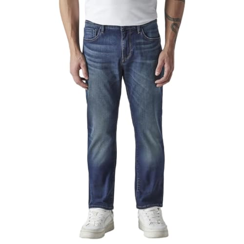 Levi's Men's 511 Indigo Slim Fit Mid Rise Redloop Jeans