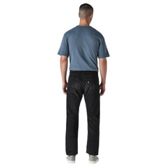 Levi's Men's Black Authentic Relaxed Straight Fit Mid Rise Corduroy Chinos