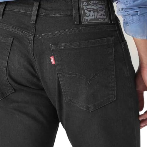 Levi's Men's 517 Black Bootcut Fit Mid Rise Jeans