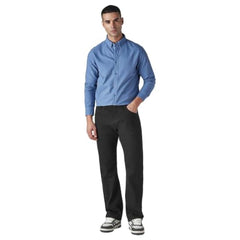 Levi's Men's 517 Black Bootcut Fit Mid Rise Jeans