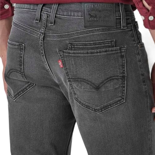 Levi's Men's 511 Grey Slim Fit Mid Rise Jeans