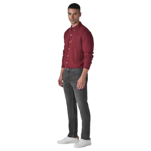 Levi's Men's 511 Grey Slim Fit Mid Rise Jeans