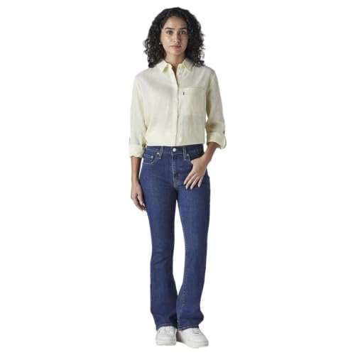 Levi's Women's 725 Blue Bootcut Fit High Rise Jeans