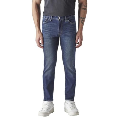 Levi's Men's 511 Indigo Slim Fit Mid Rise Jeans