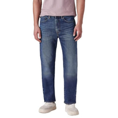 Levi's Men's 505 Blue Straight Fit Mid Rise Commuter Jeans