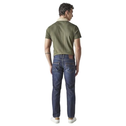 Levi's Men's 511 Indigo Slim Fit Mid Rise Jeans