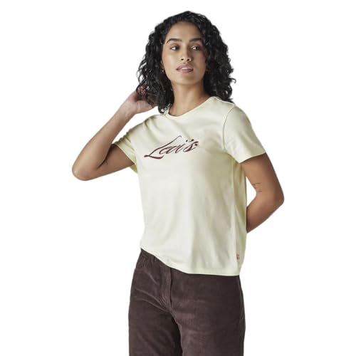 Levi's Women's Logo Printed Slim Fit T-Shirt