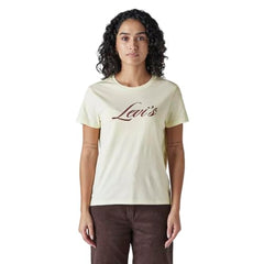 Levi's Women's Logo Printed Slim Fit T-Shirt