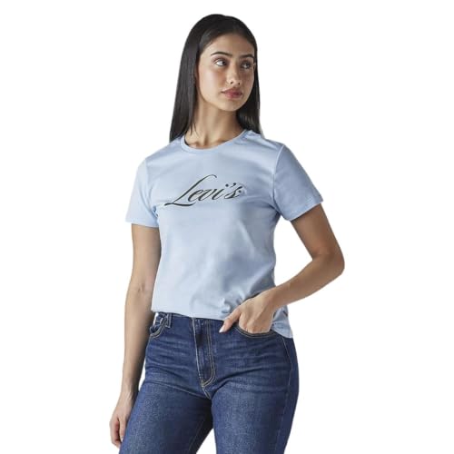 Levi's Women's Logo Printed Slim Fit T-Shirt