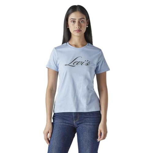 Levi's Women's Logo Printed Slim Fit T-Shirt