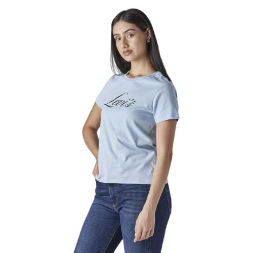 Levi's Women's Logo Printed Slim Fit T-Shirt